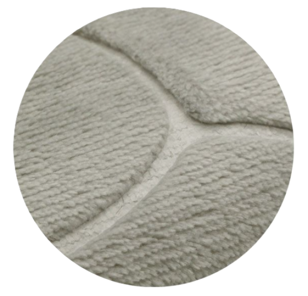 Tappeto da bagno beige antiscivolo 45x70cm