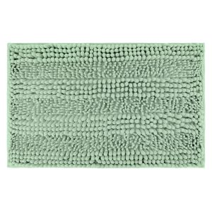 Tappeto da bagno verde salvia antiscivolo 45x70cm