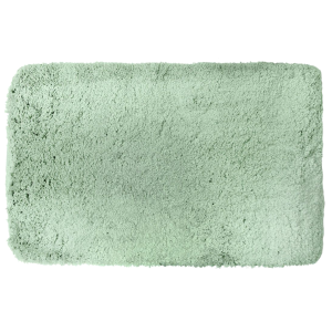 Tappeto da bagno verde salvia antiscivolo 45x75cm