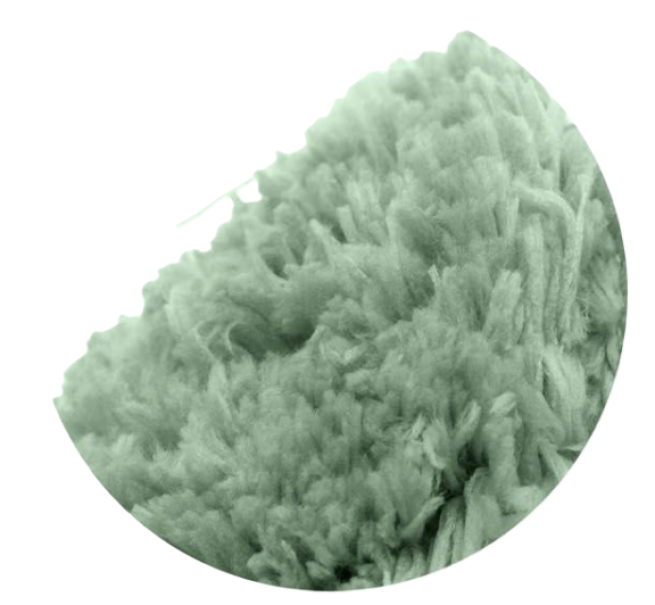 Tappeto da bagno verde salvia antiscivolo 45x75cm