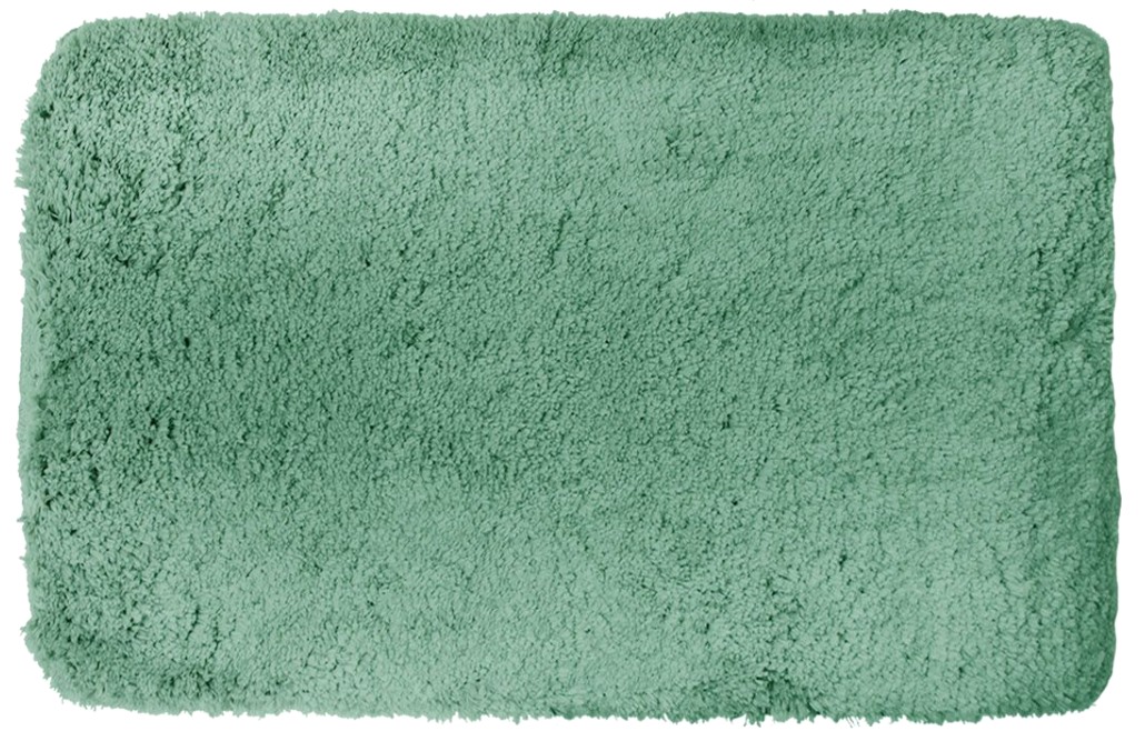 Tappeto da bagno verde antiscivolo 45x70cm