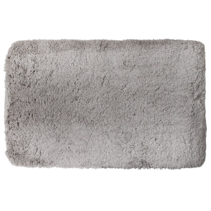 Tappeto da bagno grigio antiscivolo 45x70cm