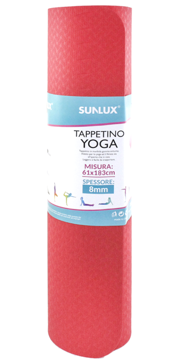 Tappetino Yoga PRO 61x183cm colori assortiti