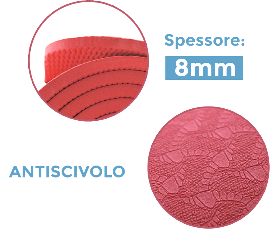 Tappetino Yoga PRO 61x183cm colori assortiti