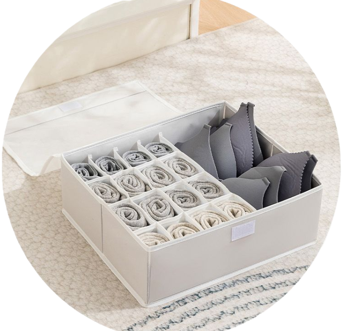 Organizer Box portatutto 16+1 divisori Bathrex