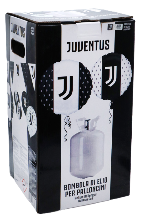 Bombola ad elio Juventus con Kit festa