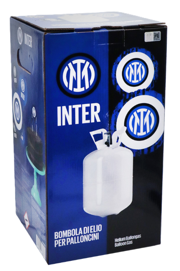 Bombola ad elio Inter con Kit festa