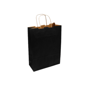 Buste in carta nero 25pz. 23x32x10cm tg.m
