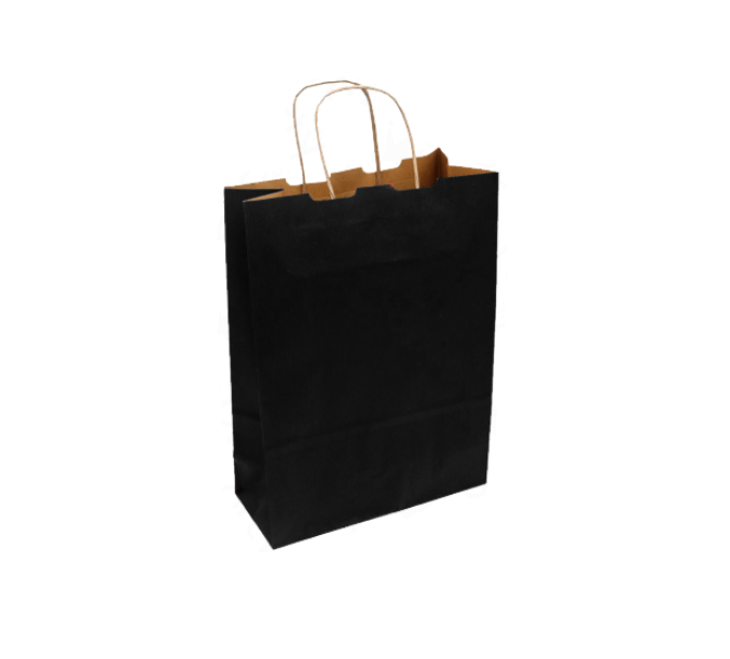 Buste in carta Nero 25pz. 23x32x10cm tg.M