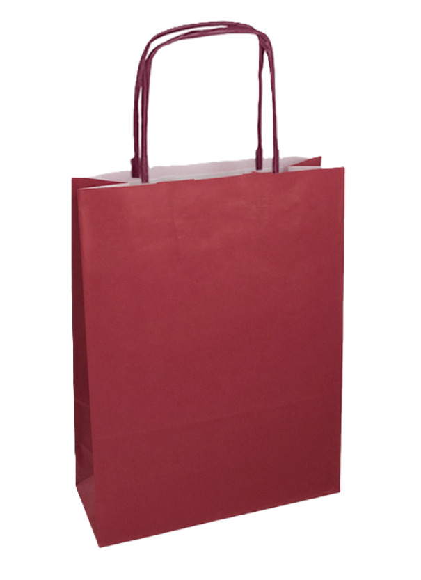 Buste in carta Bordeaux 25pz. 14x21x10cm tg.XS