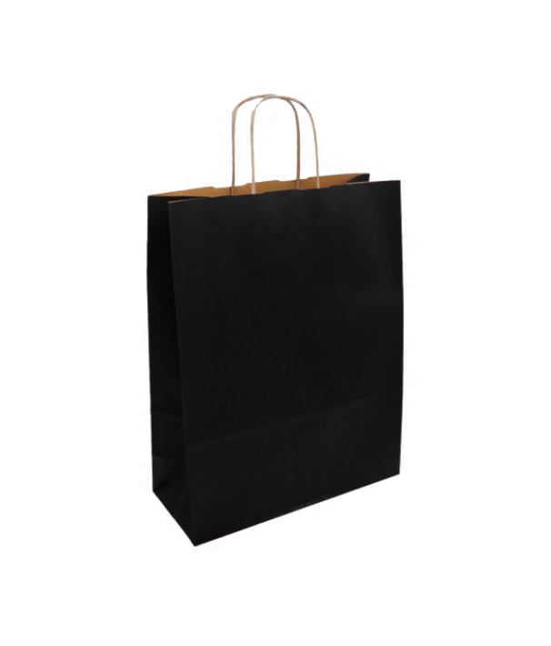 Buste in carta Nero 25pz. 36x40x12cm tg.L
