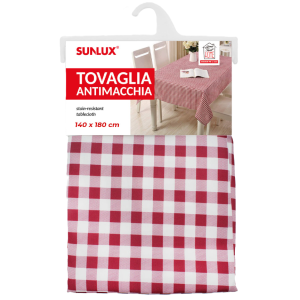 Tovaglia antimacchia 140x180cm rettangolare 6 coperti