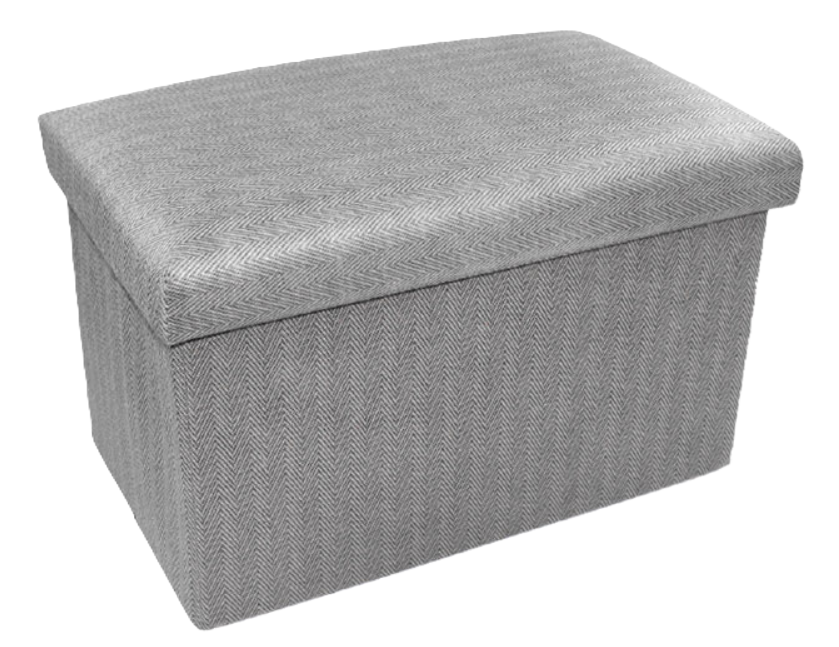 Pouf contenitore portatutto 40x25x25cm 1pz.