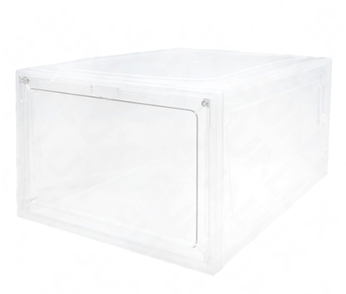 Cassettiera modulare trasparente con calamita 34x27x19cm 1pz.