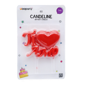 Candelina ti amo 10cm