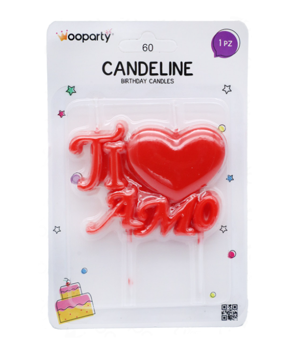 Candelina Ti Amo 10cm