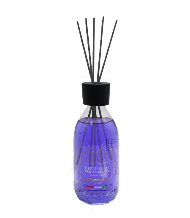 Diffusore per ambiente Lavanda 250ml 5 bastoncini