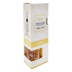 Diffusore per ambiente vaniglia 250ml 5 bastoncini