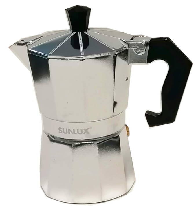 Caffettiera classic 2 tazze in alluminio EN601 13.5cm