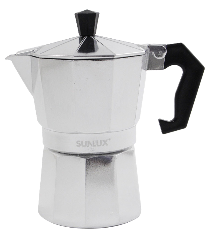 Caffettiera Classic 3 tazze in alluminio 14.5cm