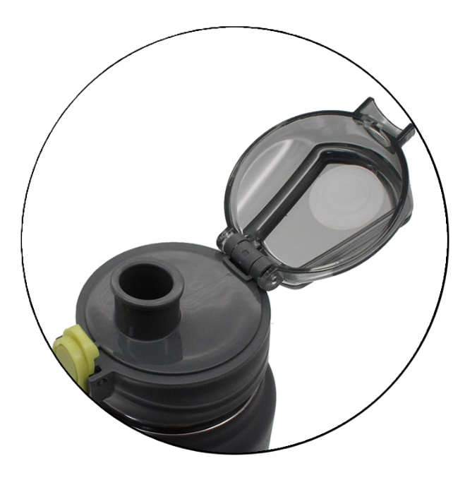 Thermos per bevande 800ml in acciaio inox nero 27.5cm