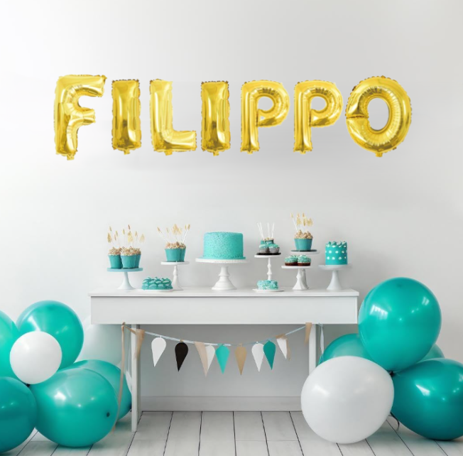 Palloncini nome Filippo