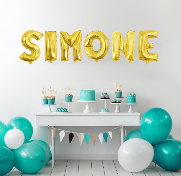 Palloncini nome Simone