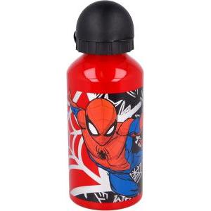 Borraccia in alluminio con beccuccio spiderman 400ml