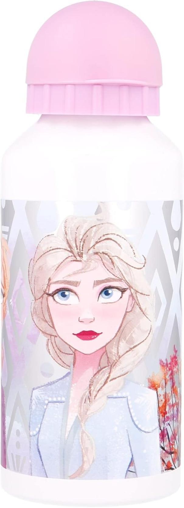 Borraccia in alluminio con beccuccio Frozen 400ml