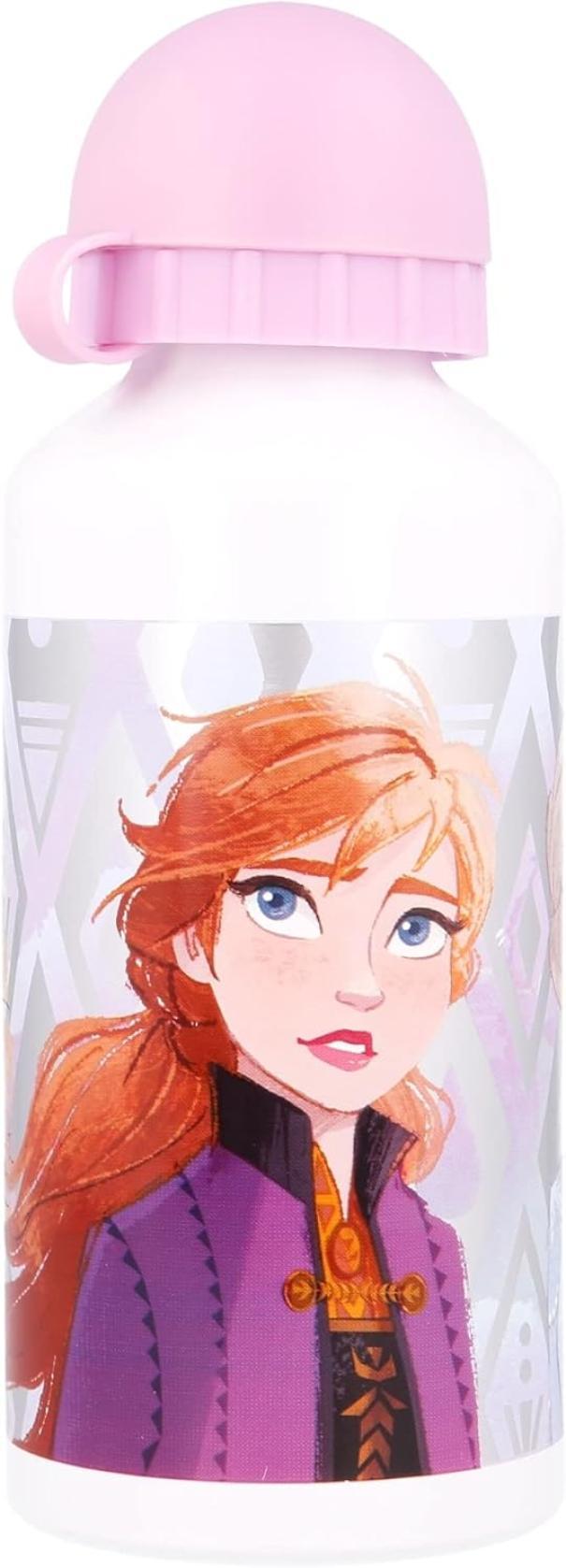 Borraccia in alluminio con beccuccio Frozen 400ml