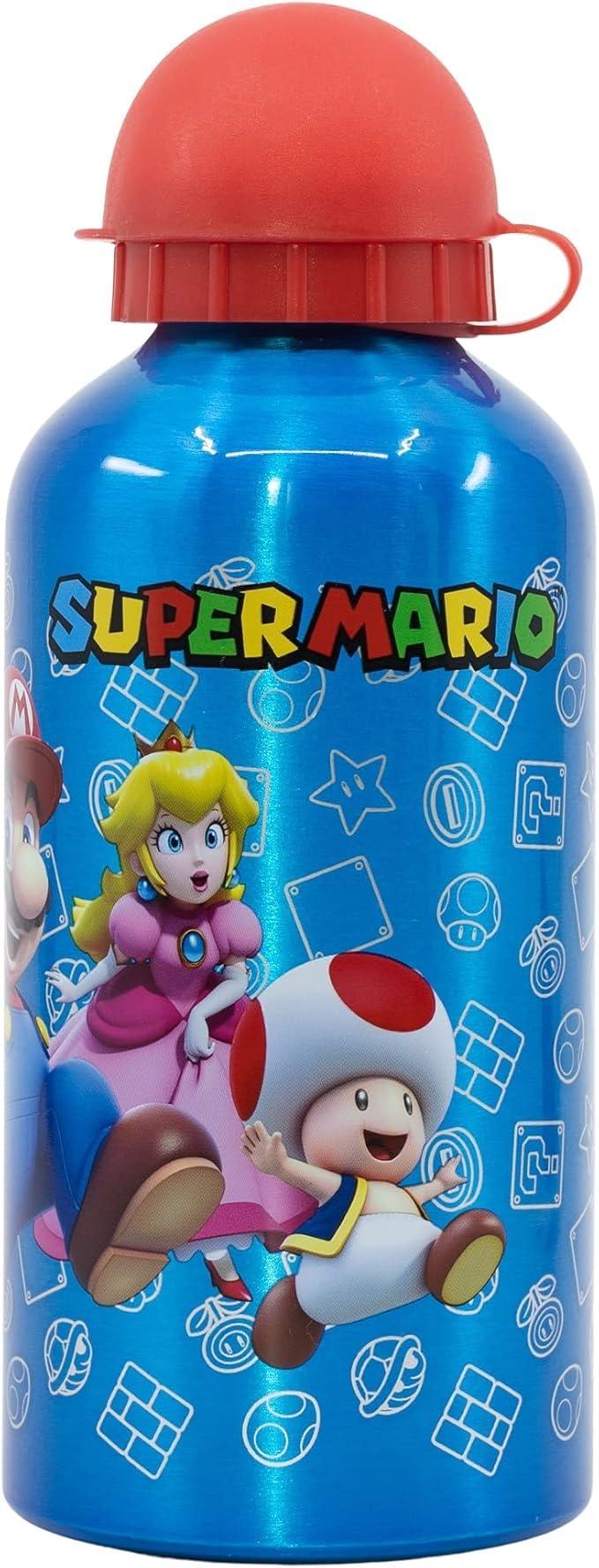 Borraccia in alluminio con beccuccio Super Mario 560ml