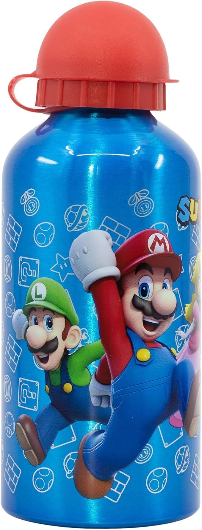 Borraccia in alluminio con beccuccio Super Mario 560ml