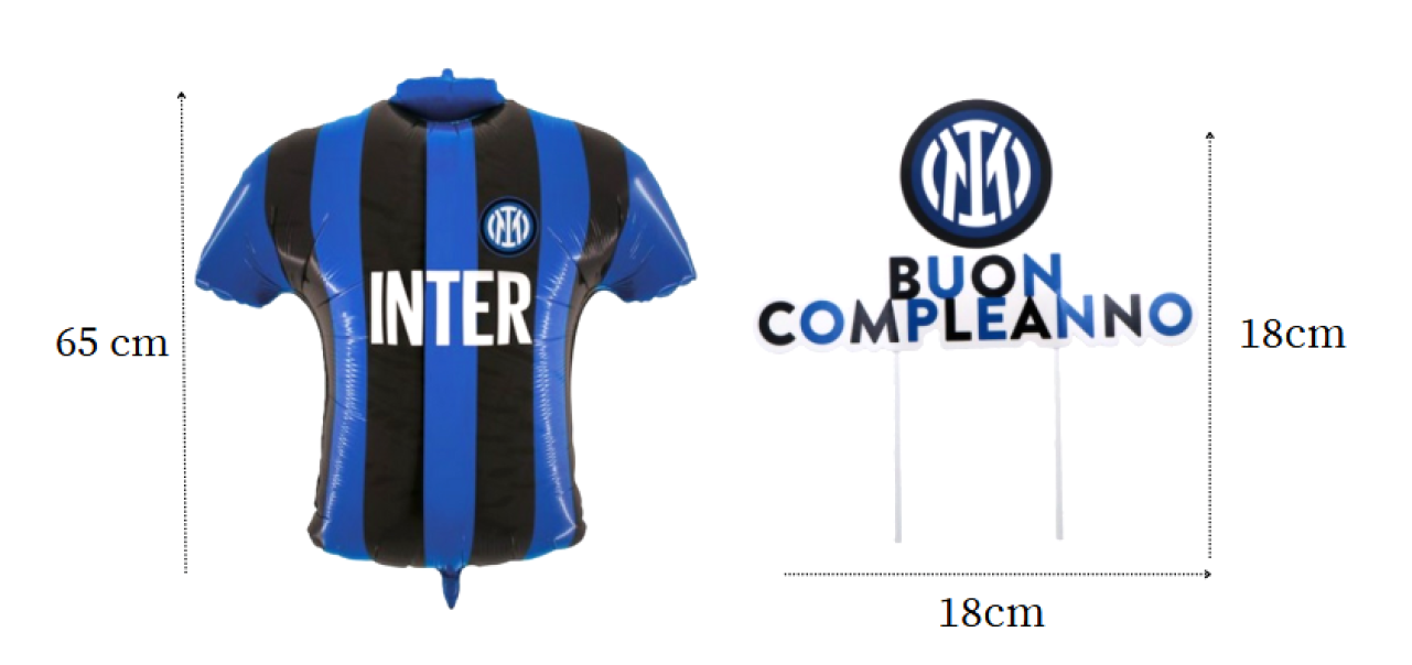 Kit Compleanno Inter 91pz
