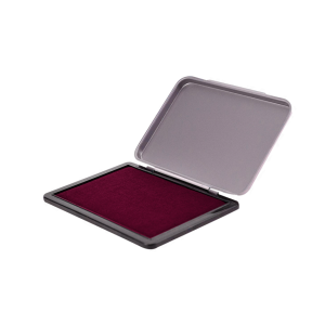 Inchiostro per timbri colore rosso 12x8cm