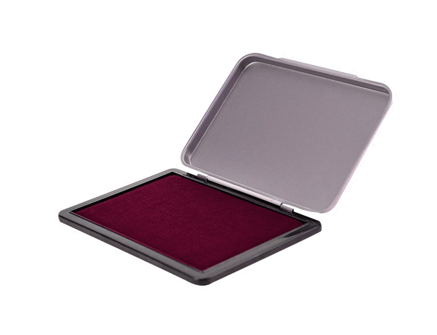Inchiostro per Timbri colore Rosso 12x8cm