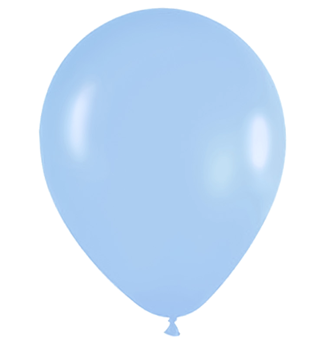 Palloncini Celeste Pastel 26cm 12 pezzi