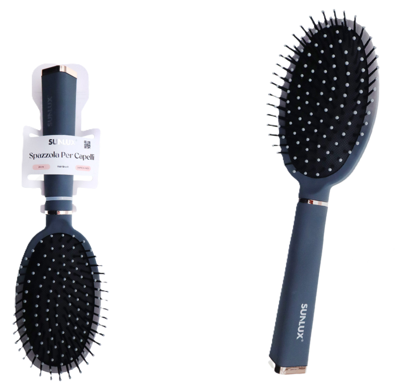 Spazzola per capelli con foro traspirante 24cm