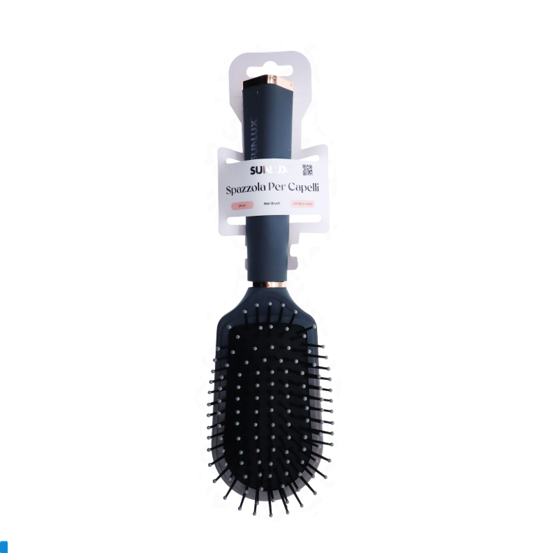 Spazzola per capelli con foro traspirante 24cm