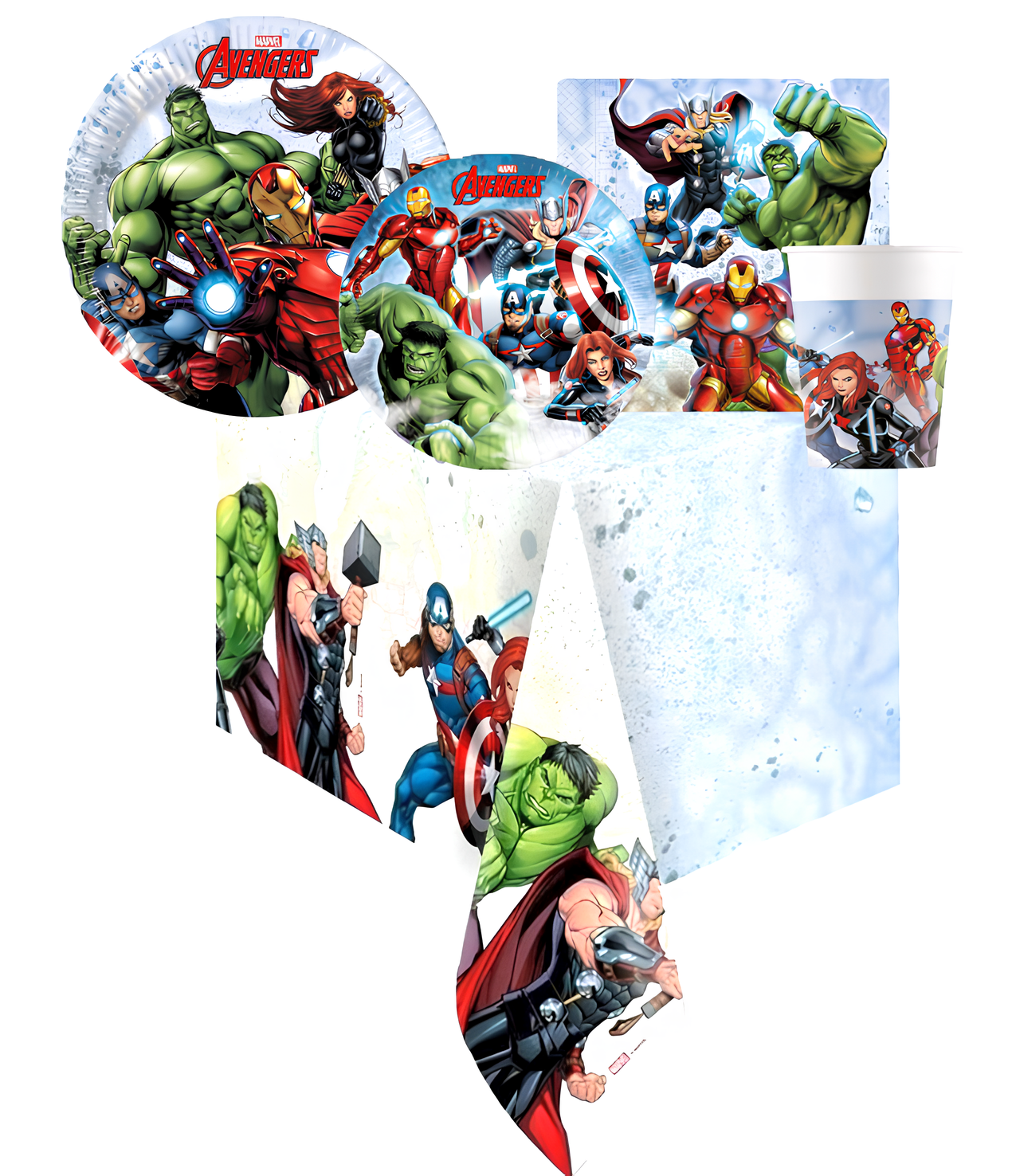 Kit Compleanno Avengers 113pz