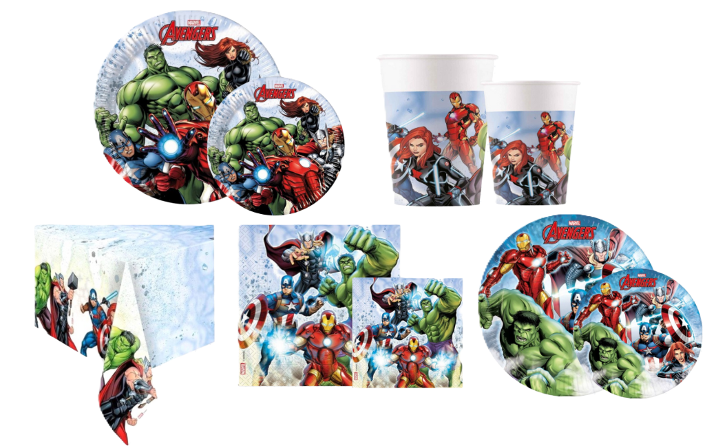 Kit Compleanno Avengers 113pz