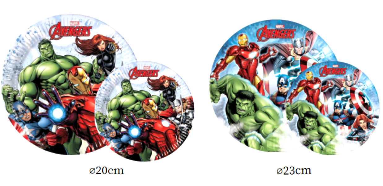 Kit Compleanno Avengers 113pz