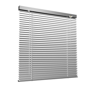 Tenda veneziana bianca 120x160 cm – in alluminio regolabile con lamelle orientabili – oscurante e facile da installare – ideale per finestre di casa e ufficio