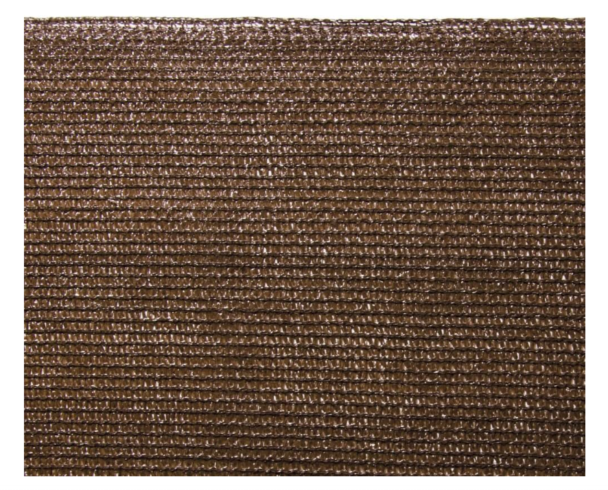 Telo ombreggiante marrone 3x4mt 90g c/ corda inclusa