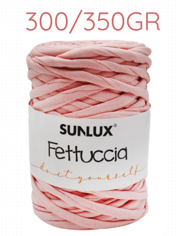 Fettuccia rosa per borse e accessori ad uncinetto 300-350gr