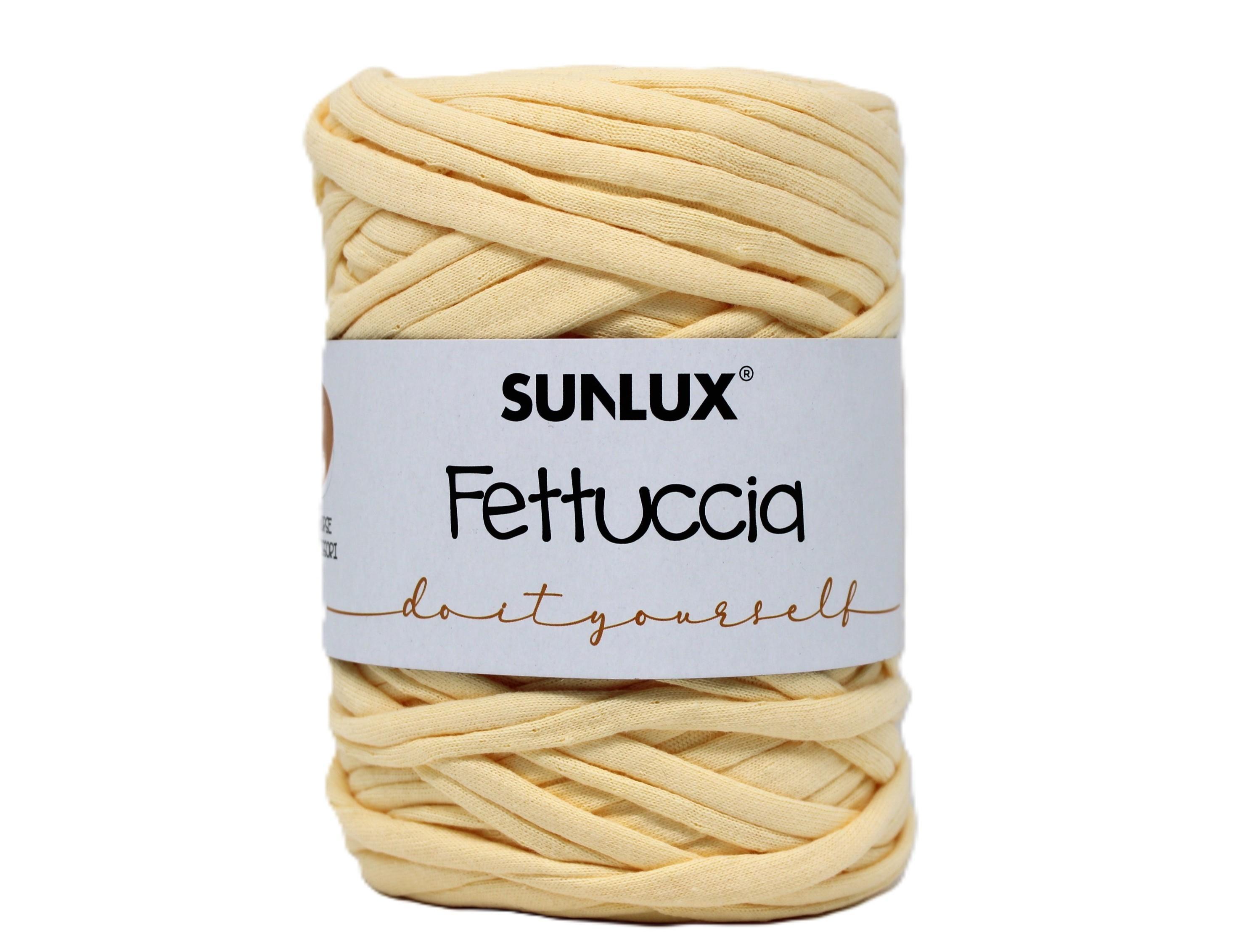Fettuccia gialla per borse e accessori ad uncinetto 300-350gr