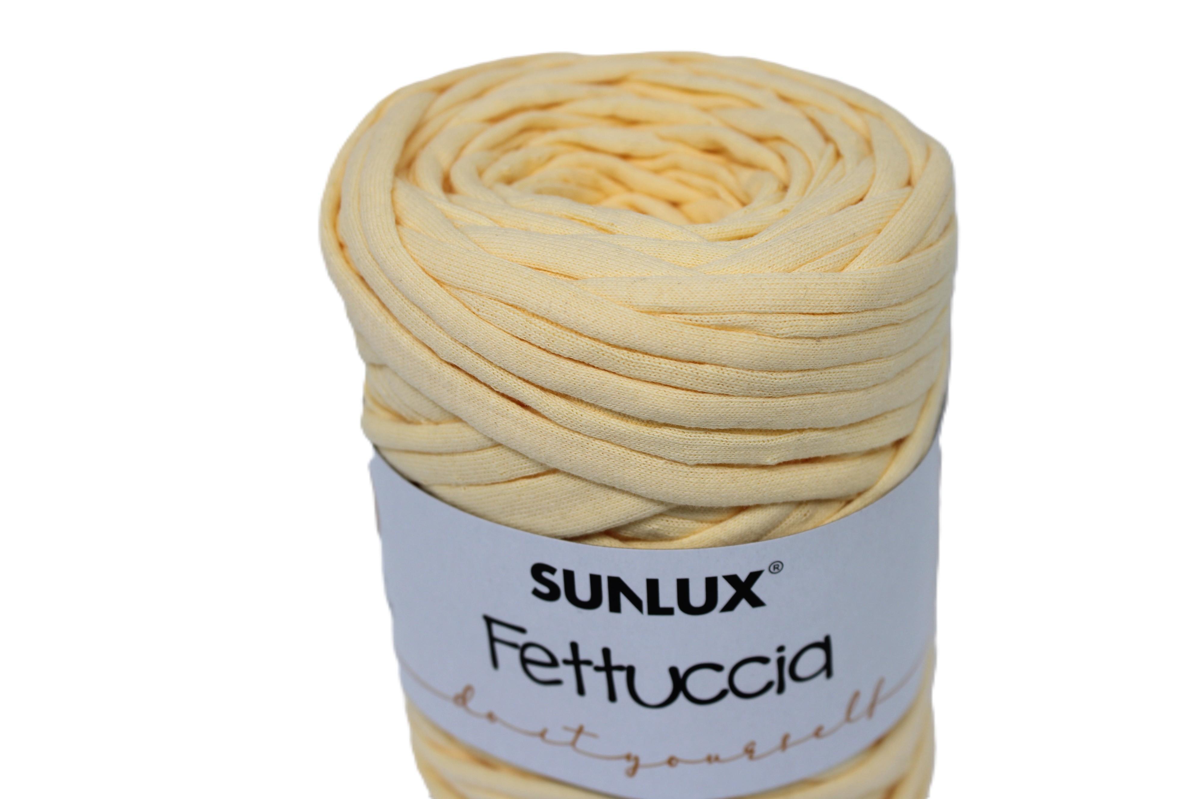 Fettuccia gialla per borse e accessori ad uncinetto 300-350gr