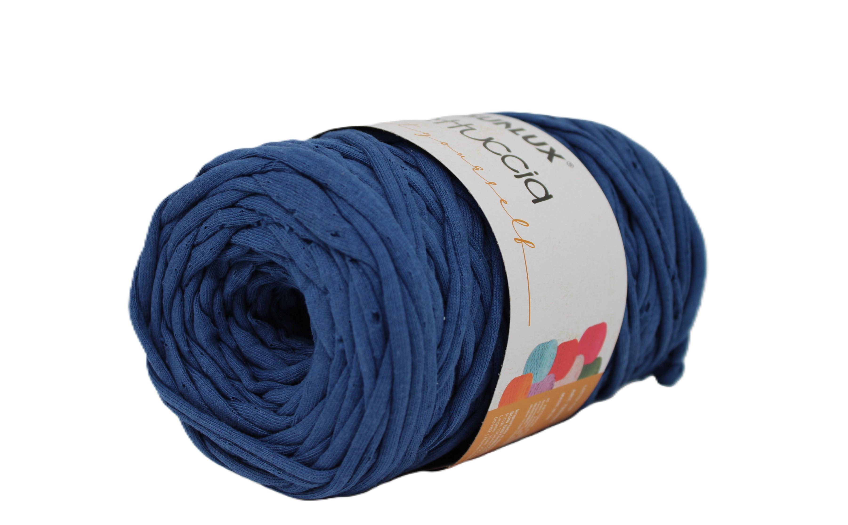 Fettuccia blu per borse e accessori ad uncinetto 300-350gr