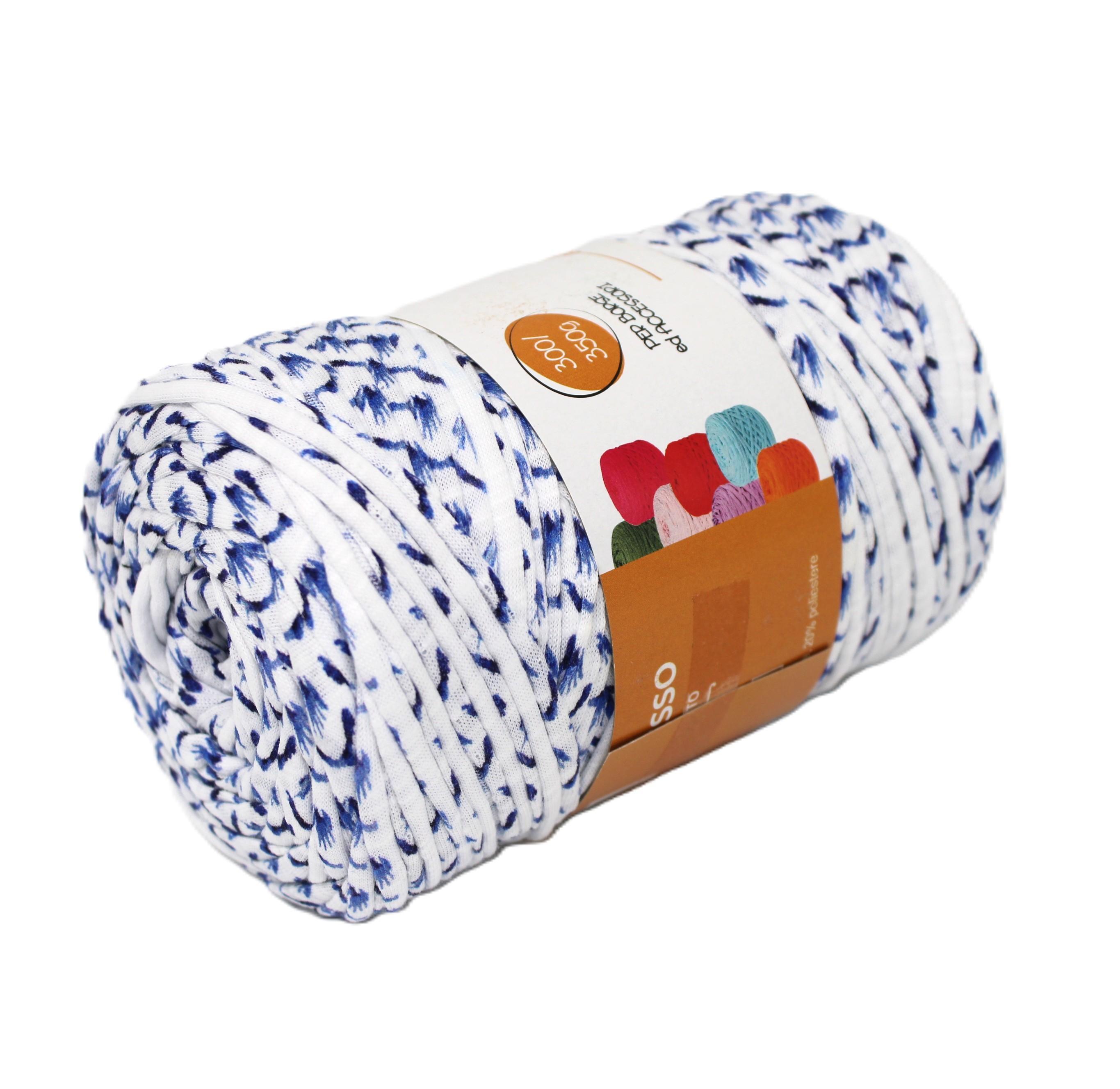 Fettuccia multicolore per borse e accessori ad uncinetto 300-350gr