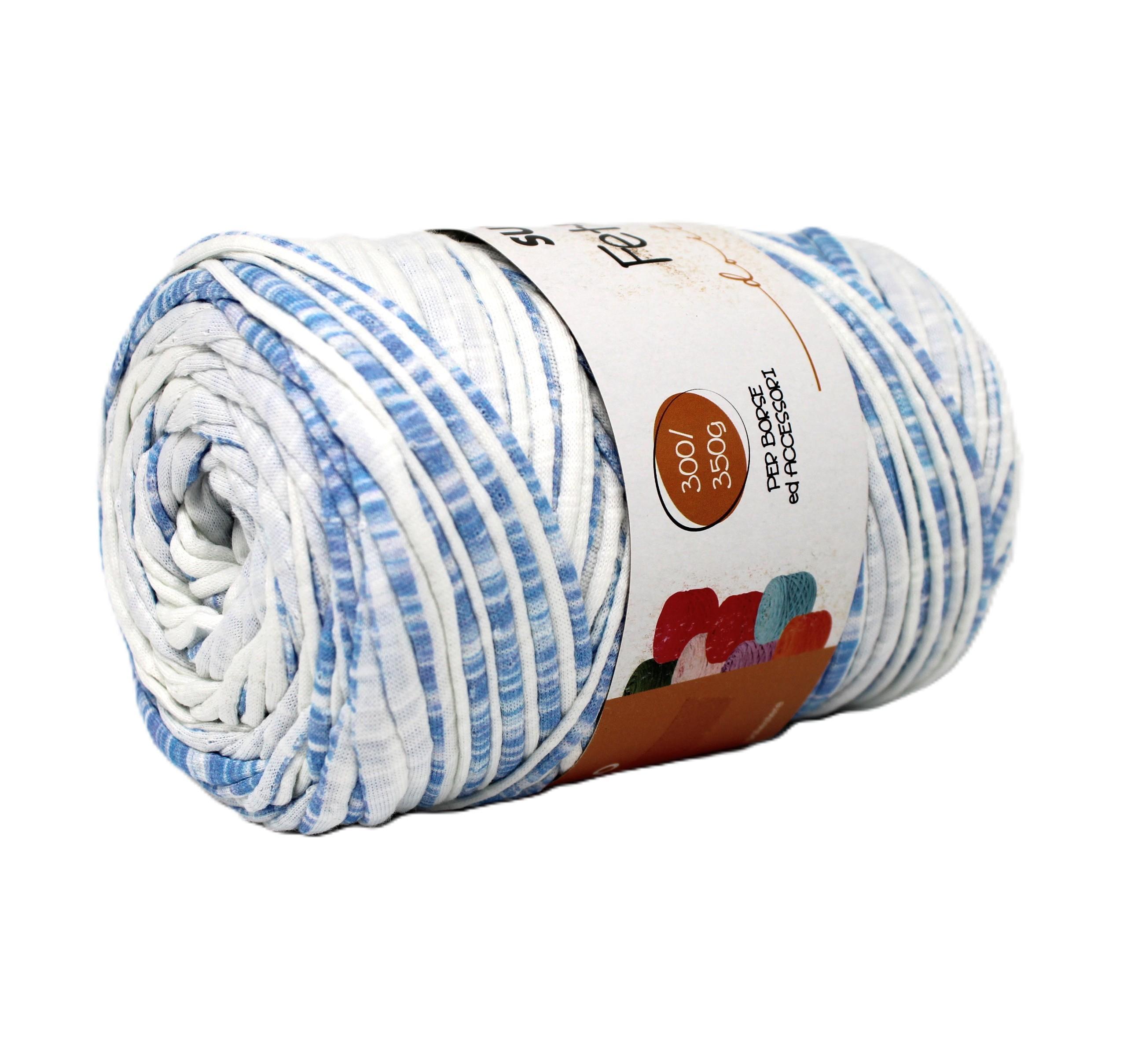Fettuccia multicolore per borse e accessori ad uncinetto 300-350gr