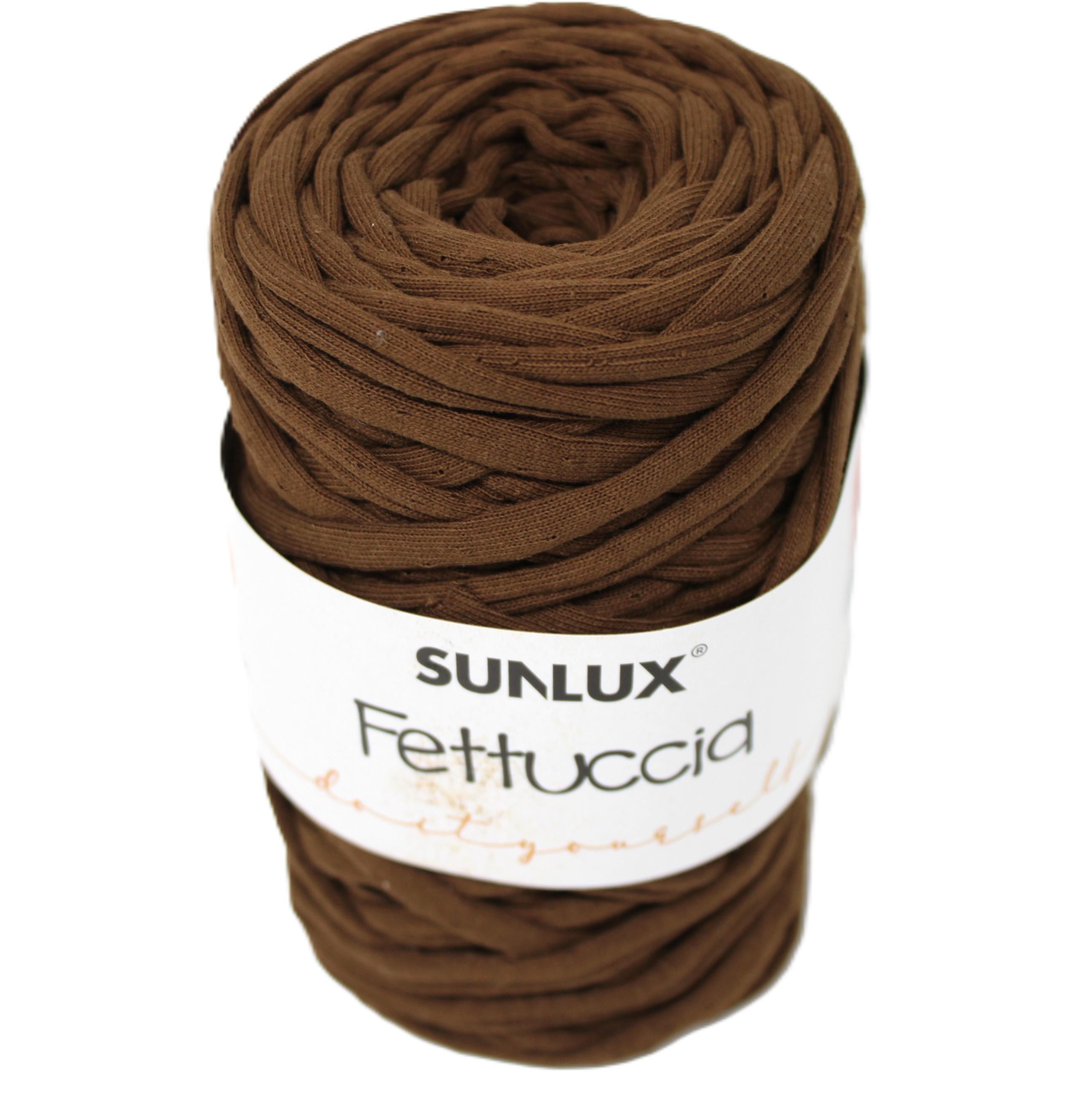 Fettuccia marrone per borse e accessori ad uncinetto 300-350gr